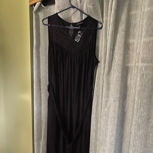 Knit maxi dress